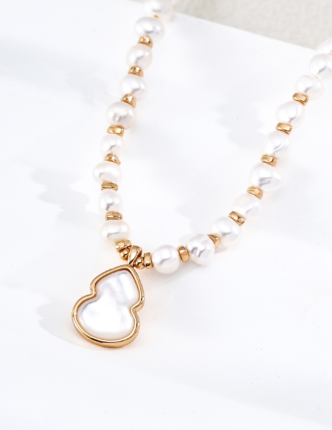 Fortune Gourd Pearl Necklace