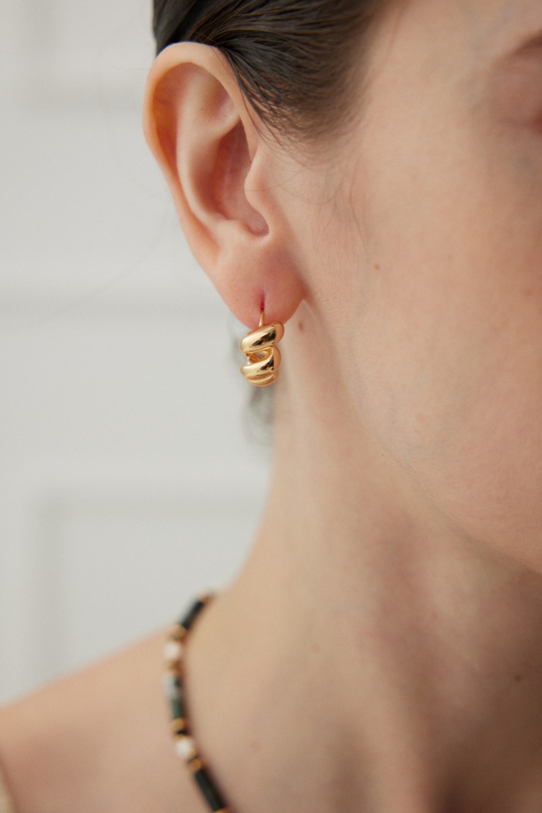 Twisted Rope Hoop Earrings