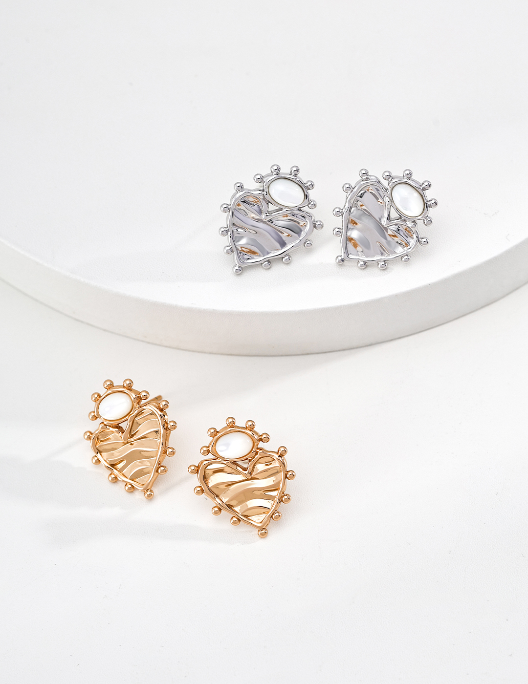Island Heartbeat Heart Earrings